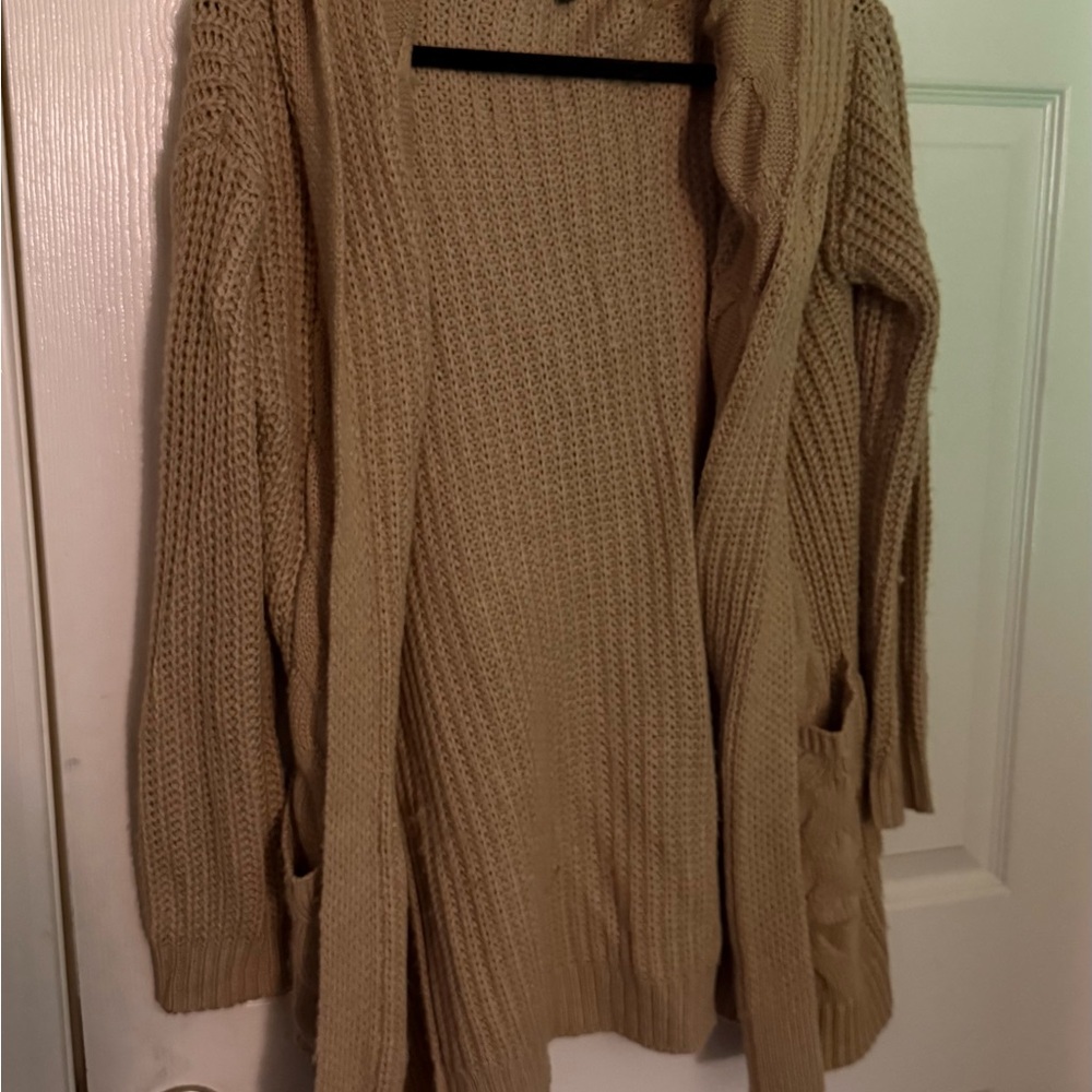 Almost Famous Women's Cardigan - Tan